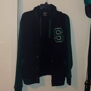 Slytherin letterman jacket
